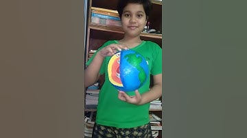 Interior of earth model