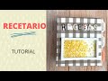 Como hacer un RECETARIO de cocina FÁCIL  (TUTORIAL Scrapbooking)