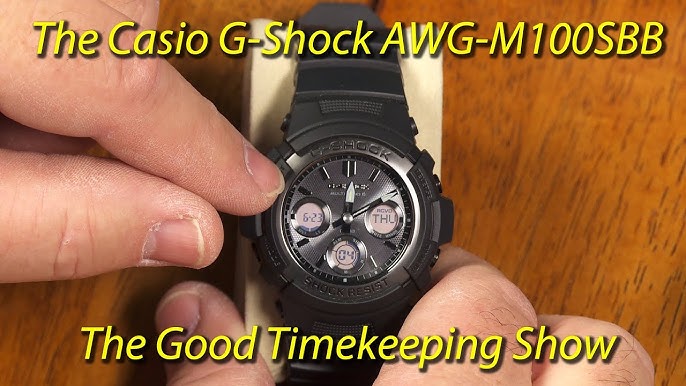 review/operation #5 Casio manual #casiowatch AWG-M100SB #gedmislaguna YouTube - #casio