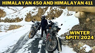 We took Himalayan 450 and Himalayan 411 to Winter Spiti 2024 | SunnyhasPlans | Day 1 |