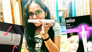 Braun face epilator review and demo after three years of use.