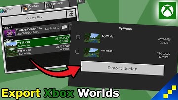 Hoe je Xbox-WERELDEN GRATIS kunt EXPORTEREN [Minecraft Bedrock-zelfstudie]