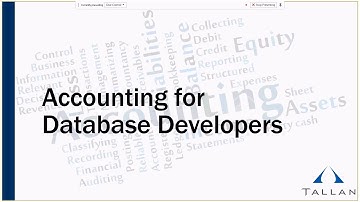 Accounting for Database Developers