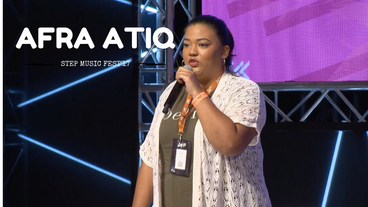 Spoken word poetry by the amazing Afra Atiq