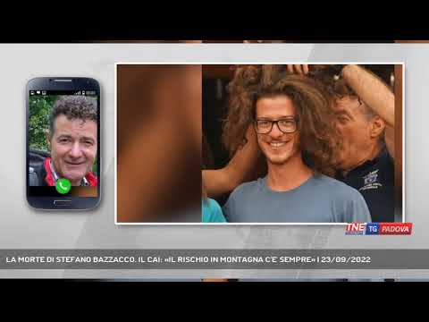 LA MORTE DI STEFANO BAZZACCO. IL CAI: «IL RISCHIO IN MONTAGNA C'E' SEMPRE» | 23/09/2022