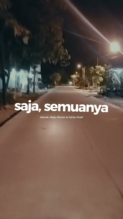 Alamak ~ Rizky Febian dan Adrian Kalif #rizkyfebian #adriankalif #liriklagu