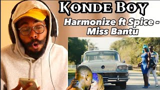 Harmonize Ft Spice - Miss Bantu (Official Music Video) | REACTION