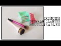 Discos desmaquillantes reutilizables. DIY