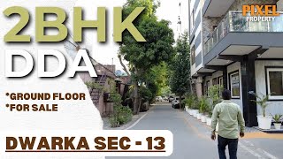 DDA 2BHK Ground Floor For Sale Dwarka Sec 13 Netaji Subhash | #flatforsale | S88