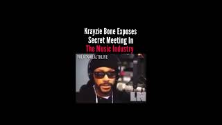 Krayze Bone: The Secret Meeting that changed Rap Music and Destroyed A Generation 1991