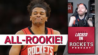Jalen Green Earns All-Rookie 1st Team + Houston Rockets GM Rafael Stone's Post-Lottery Thoughts