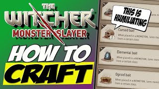 How to Craft in the Witcher: Monster Slayer