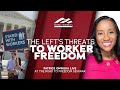 The Left’s Threats to Worker Freedom | Patrice Onwuka LIVE at the Road to Freedom Seminar
