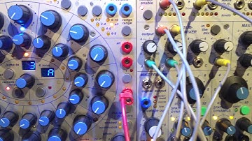 Buchla JAM 01. BUCHLA 200E SYSTEM 7. Random Source and MD Kinesthetic Input