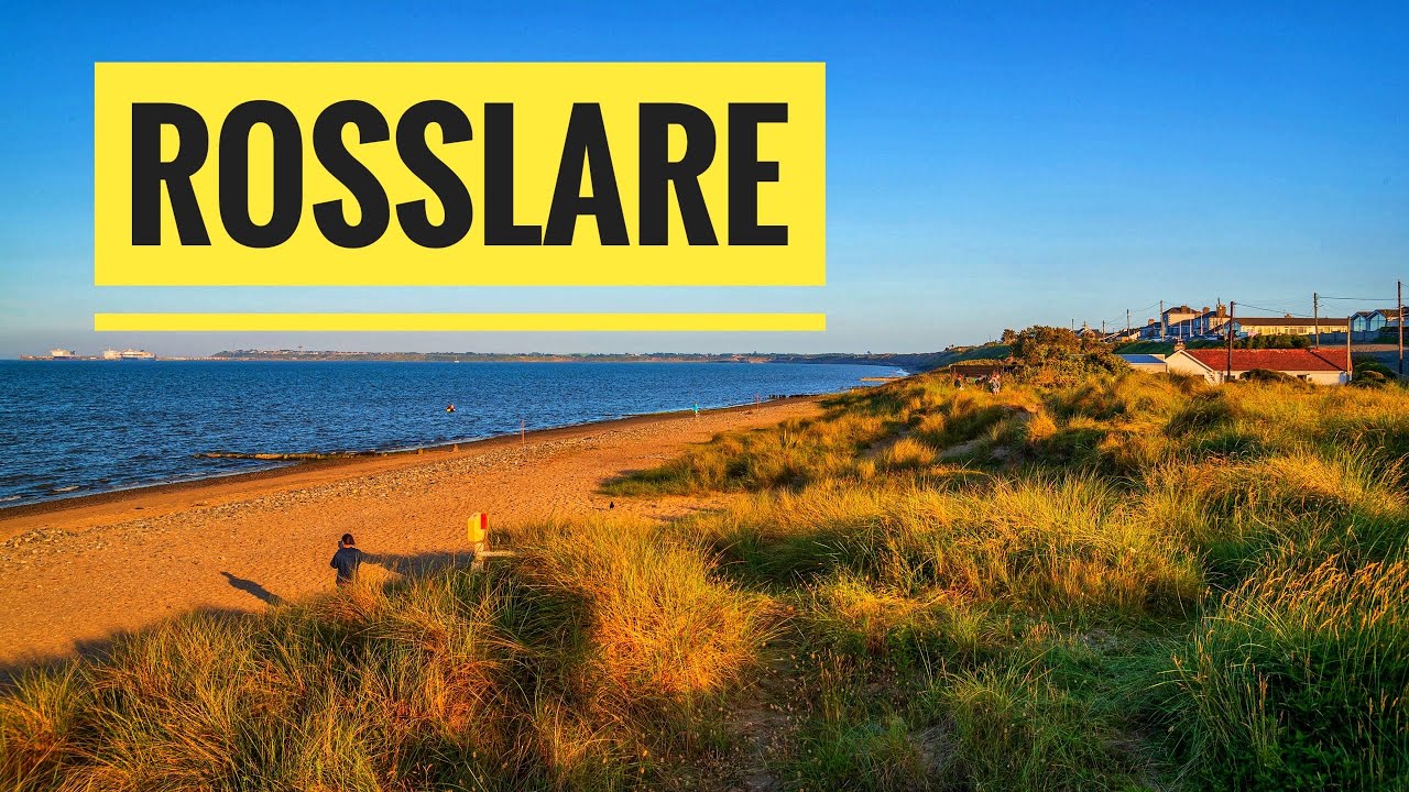4K DRIVING TOUR WEXFORD TO ROSSLARE #ireland 