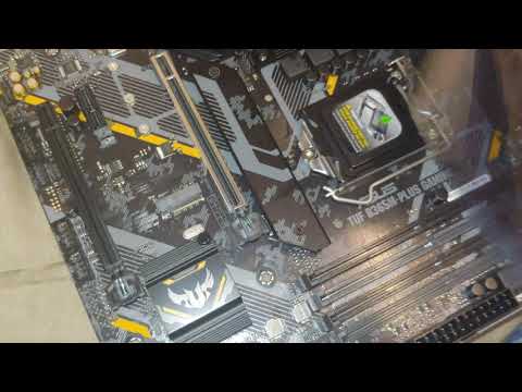 Unboxing  Asus TUF B365M-PLUS Gaming (Wi-Fi) LGA1151 motherboard, overview of features