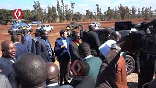 H.E Mnangagwa has inspected the Presidential villas and conducted an aerial assessment of the roads