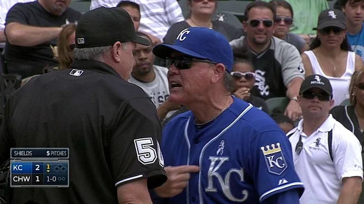 KC@CWS: Yost ejected following balk call