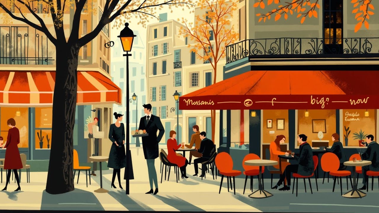Instrumental Jazz Manouche Music | French Cafe Ambiance for Study and Concentration