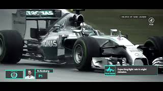 Japanese GP: Championship Battle in Wet - Rosberg vs Hamilton  | Origins of The Silver War F1 2014