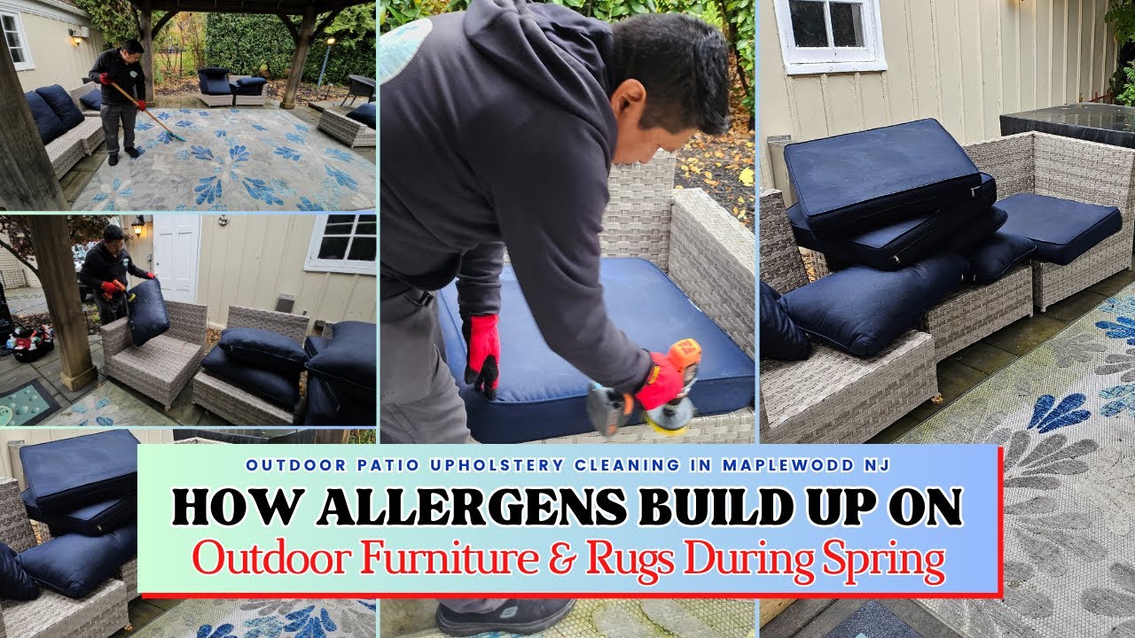 Outdoor Patio Upholstery & Carpet Cleaning Maplewood NJ YouTube