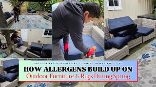 Outdoor Patio Upholstery & Carpet Cleaning Maplewood NJ