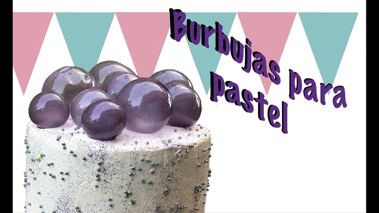 BURBUJAS DE GRENETINA / COMO HACER BURBUJAS DE GRENETINA/GELATIN BUBBLES