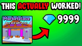 This Marketplace Strategy *WILL* MAKE YOU RICH IN GEMS! (Toilet Tower Defense)