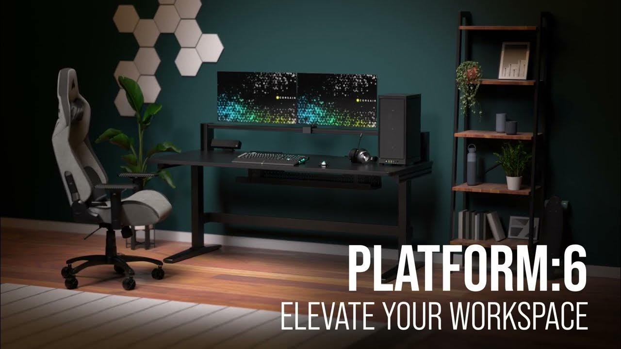 New Corsair Platform:6 desk takes modularity to the next level