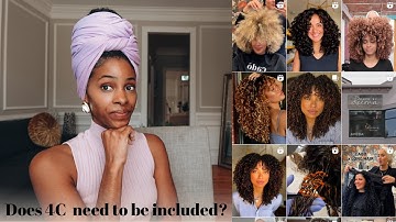 Stop Inserting Yourself into Situations Where You Do Not Belong - 4C hair is not the same as 3C