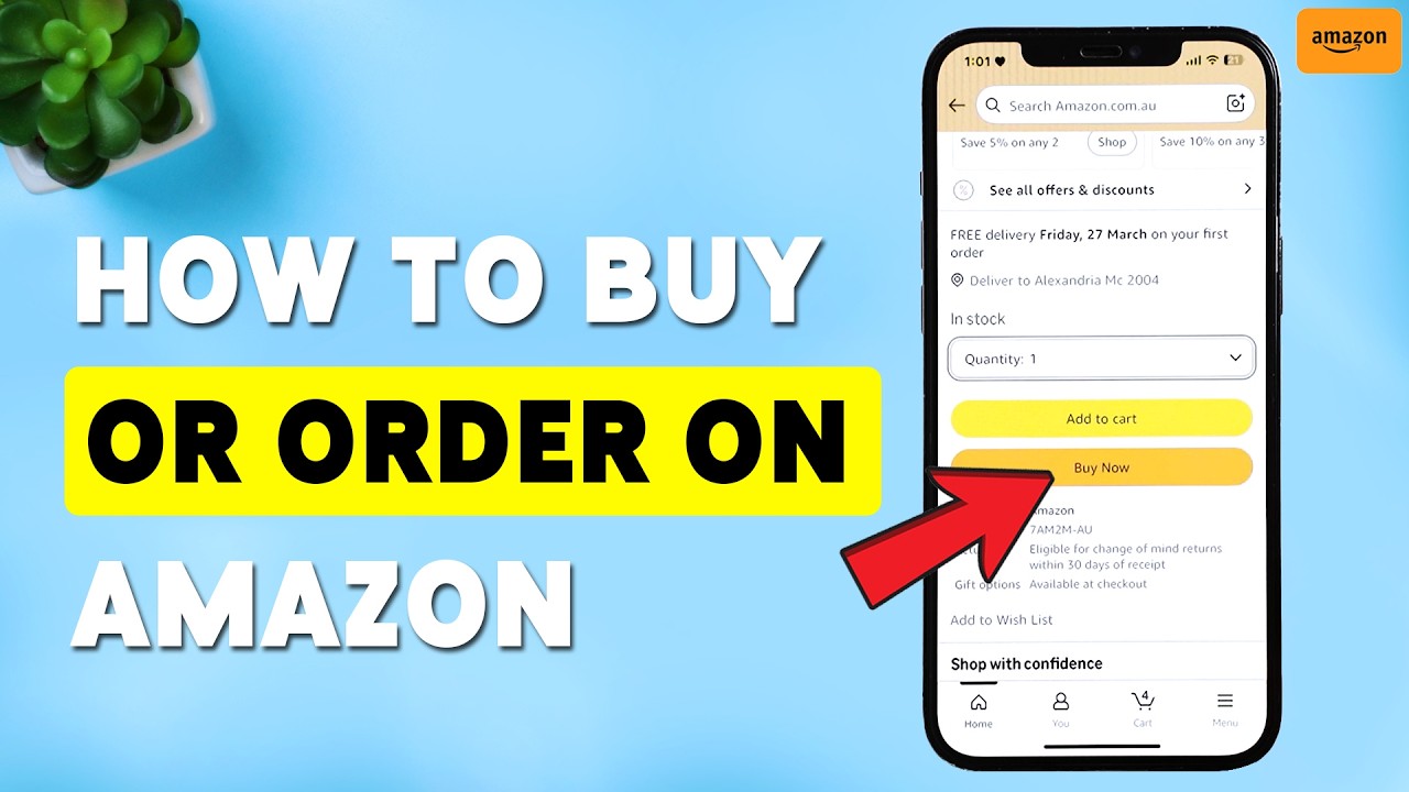 How To Buy Or Order On Amazon | Purchase From Amazon App 2026 - YouTube