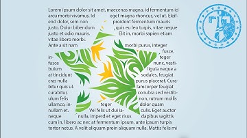 How to wrap text around an image in Adobe Illustrator