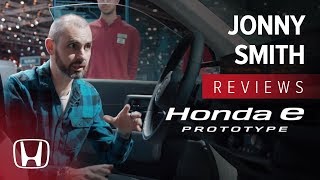 Jonny Smith Reviews Honda e Prototype at Geneva Motor Show 2019