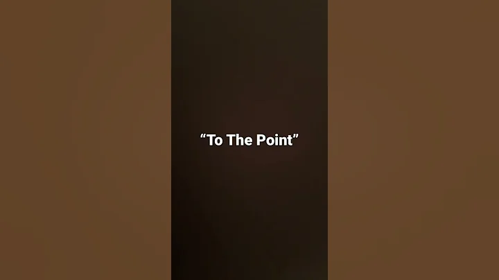 To The Point  poem by selinaguzman