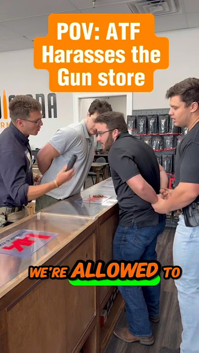 Don't be these ATF Agents in the gun store! #gun #guns #ATF