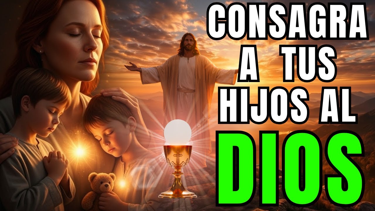 ❤️CÓMO CONSAGRAR A TUS HIJOS AL SANTÍSIMO SACRAMENTO | UNA MADRE DE FE❤️
