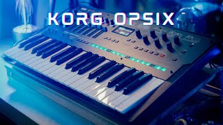 Memories of Blue | Relaxing Blade Runner inspired cyberpunk dark ambient | Korg Opsix