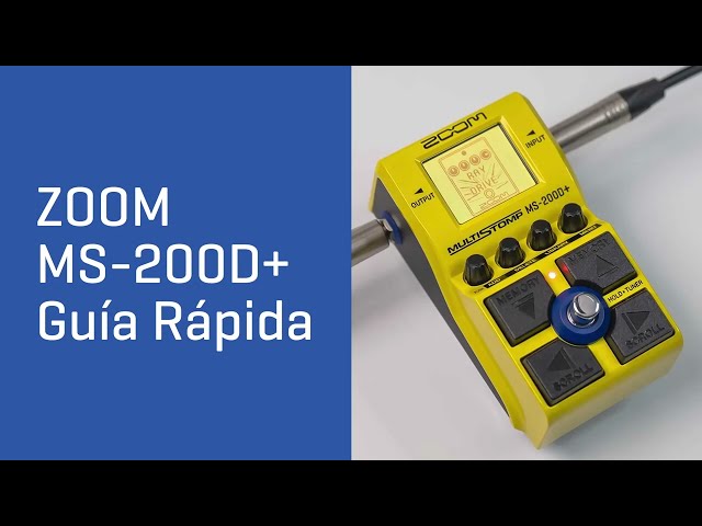 Zoom MS 200D+ MultiStomp