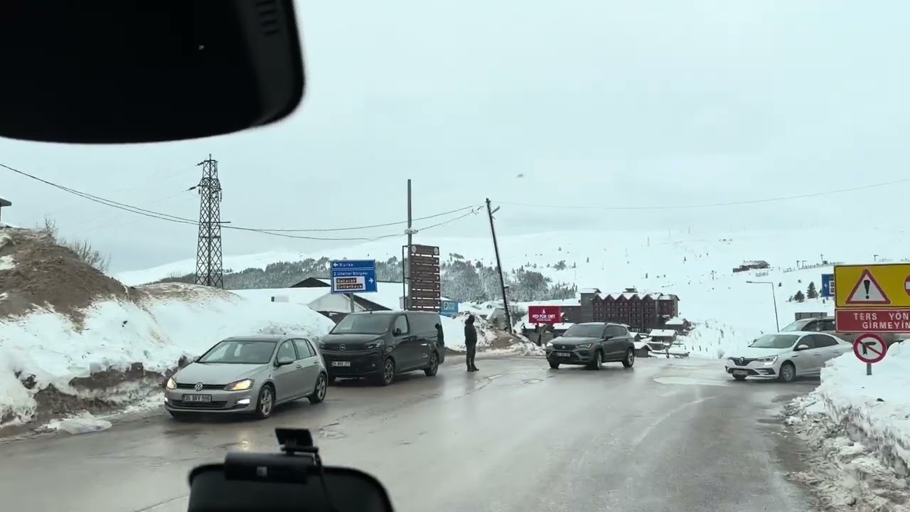 Bursa Uludağ Kayak Merkezi’ne Motokaravan ile Çıkış ve İniş