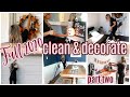 *NEW* FALL CLEAN AND DECORATE WITH ME 2020 // CLEANING MOTIVATION // CLEAN WITH ME //TIFFANI BEASTON