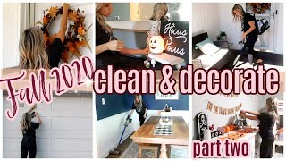 *NEW* FALL CLEAN AND DECORATE WITH ME 2020 \/\/ CLEANING MOTIVATION \/\/ CLEAN WITH ME \/\/TIFFANI BEASTON