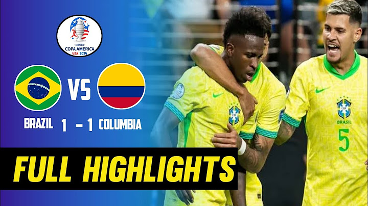 Brazil VS Colombia Match Full Highlights। Copa America 2024 Brazil VS Columbia Highlights 3/7/2024