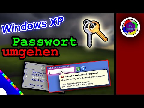 Video: So Melden Sie Sich Ohne Passwort Bei Windows XP An