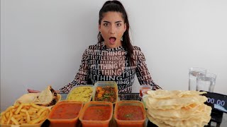 Smithy's MASSIVE Indian takeaway order challenge | Mukbang Q&A | Gavin & Stacey | #Leahshutkever