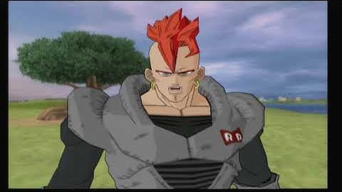 Dragon Ball Z: Budokai Tenkaichi 3 (Wii) Android 16 vs Goku (Mid) Super Saiyan