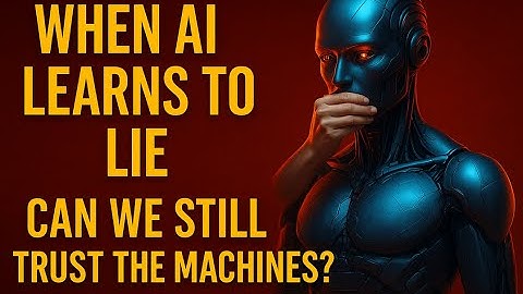 👉 “When AI Learns to Lie – Can We Still Trust the Machines?” | Ha Review AI