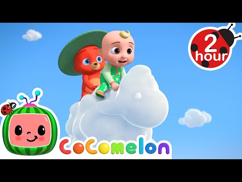 Baa Baa Cloud Sheep Adventure! ☁️ Moonbug Kids - Color Time | CoComelon Animal Time