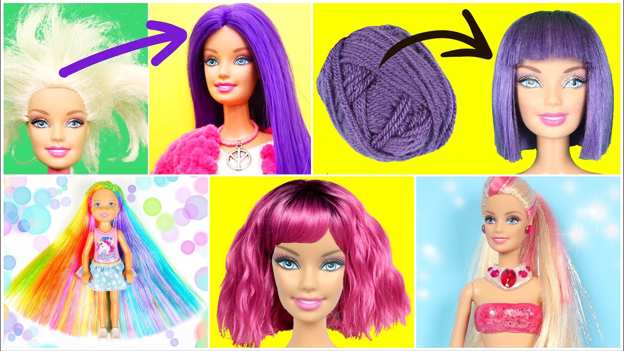 DIY MINIATURE BARBIE DOLL HAIR SALON, HACKS AND CRAFTS, DIY MINIATURE  BARBIE DOLL HAIR SALON, HACKS AND CRAFTS, By WOA Paper Dolls