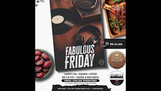 Kego  Fabulous Friday Kyalami Shisa Nyama 