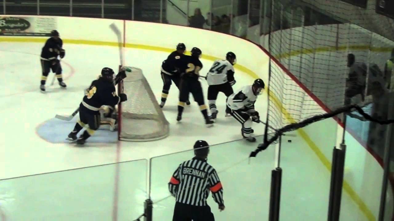 Nichols College men's ice hockey vs Suffolk 111914 YouTube